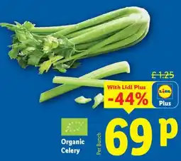 Lidl Organic Celery offer