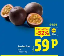 Lidl Passion Fruit offer