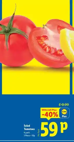 Lidl Salad Tomatoes offer