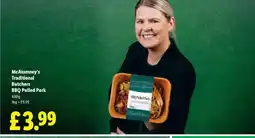 Lidl McAtamney's Traditional Butchers BBQ Pulled Pork offer