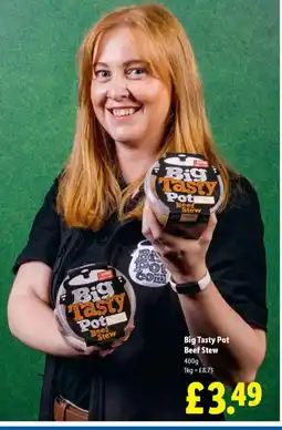 Lidl Big Tasty Pot Beef Stew offer