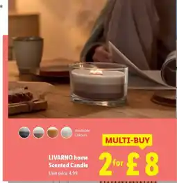 Lidl LIVARNO HOME Scented Candle offer