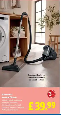 Lidl SilvercrestⓇ Vacuum Cleaner offer