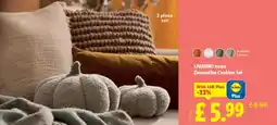 Lidl LIVARNO HOME Decorative Cushion Set offer