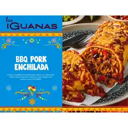 Iceland Las Iguanas BBQ Pork Enchilada 480g offer