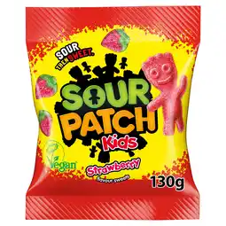 Iceland Sour Patch Kids Strawberry Sweets Bag 130g offer