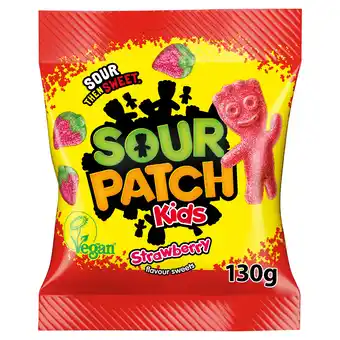 Iceland Sour Patch Kids Strawberry Sweets Bag 130g offer