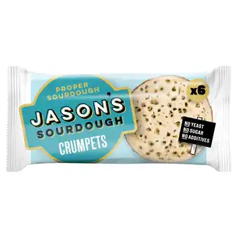 Tesco Jason's Sourdough Crumpets 380g offer