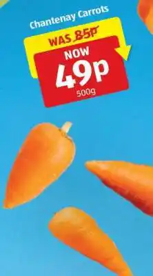 Aldi Chantenay Carrots offer