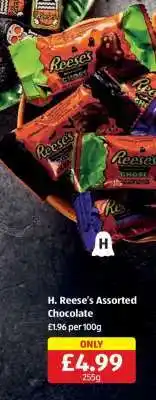 Aldi H. Reese's Assorted Chocolate offer