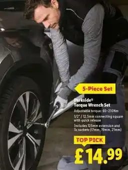 Lidl Parkside Torque Wrench Set offer