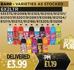 Bestway BARR - Varieties as stocked offer