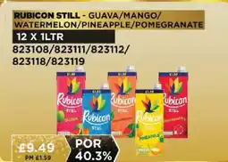 Bestway RUBICON STILL - Guava/mango/ watermelon/pineapple/pomegranate offer