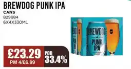 Bestway BREWDOG PUNK IPA Cans offer