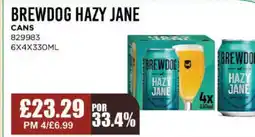 Bestway BREWDOG HAZY JANE Cans offer