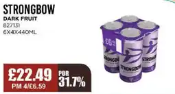 Bestway STRONGBOW Dark fruit offer
