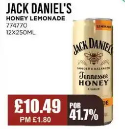 Bestway JACK DANIEL'S Honey lemonade offer