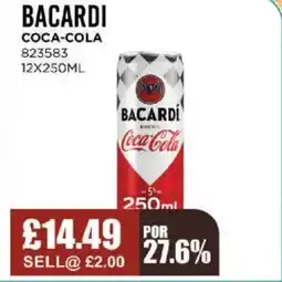 Bestway BACARDI Coca-cola offer
