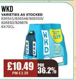 Bestway WKD Varieties as stocked offer