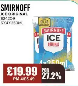 Bestway SMIRNOFF Ice original offer