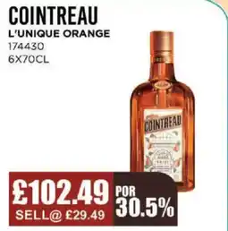 Bestway COINTREAU L'unique orange offer
