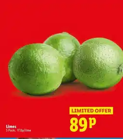 Lidl Limes offer