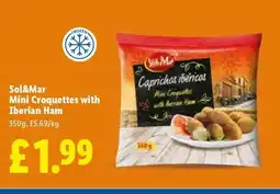 Lidl Sol&Mar Mini Croquettes with Iberian Ham offer