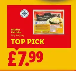 Lidl Sol&Mar Cod Loins offer