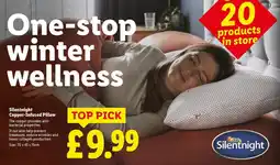 Lidl Silentnight Copper-Infused Pillow offer