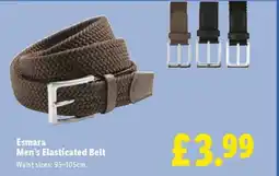 Lidl Esmara Men's Elasticated Belt offer