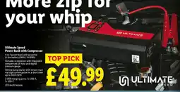 Lidl Ultimate Speed Power Bank with Compressor offer
