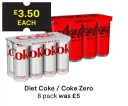 SuperValu Diet Coke / Coke Zero offer