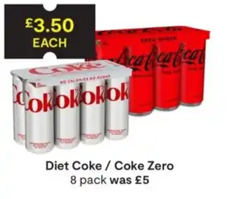 SuperValu Diet Coke / Coke Zero offer