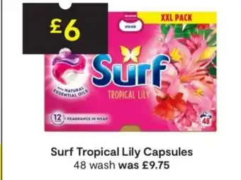 SuperValu Surf Tropical Lily Capsules offer
