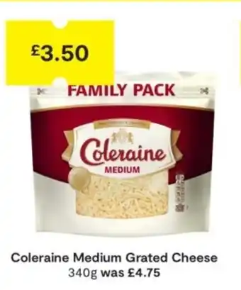 SuperValu Coleraine Medium Grated Cheese offer