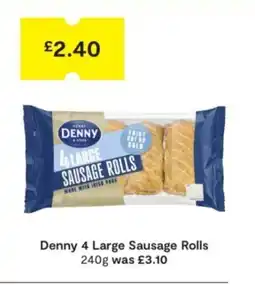 SuperValu Denny 4 Large Sausage Rolls offer