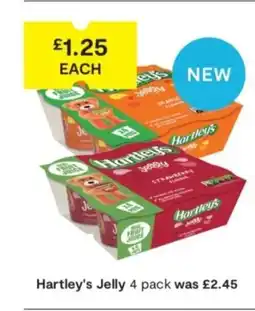 SuperValu Hartley's Jelly offer