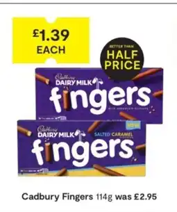 SuperValu Cadbury Fingers offer