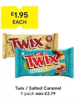 SuperValu Twix / Salted Caramel offer