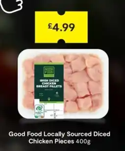 SuperValu Good Food Locally Sourced Diced Chicken Pieces offer