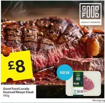 SuperValu Good Food Locally Sourced Ribeye Steak offer