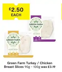 SuperValu Green Farm Turkey / Chicken Breast Slices offer