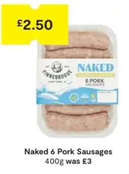 SuperValu Naked 6 Pork Sausages offer
