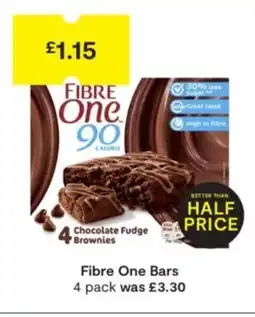SuperValu Fibre One Bars offer
