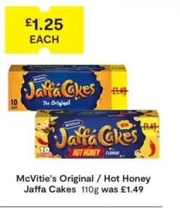 SuperValu McVitie's Original / Hot Honey Jaffa Cakes offer