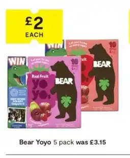 SuperValu Bear Yoyo offer