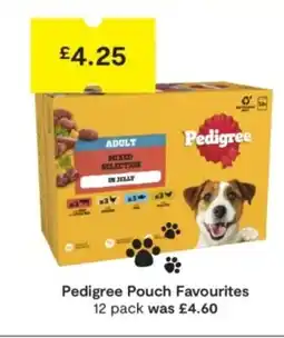 SuperValu Pedigree Pouch Favourites offer