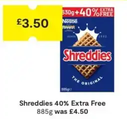 SuperValu Shreddies 40% Extra Free offer