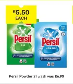 SuperValu Persil Powder offer