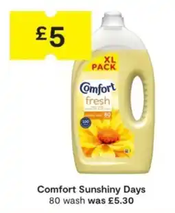SuperValu Comfort Sunshiny Days offer